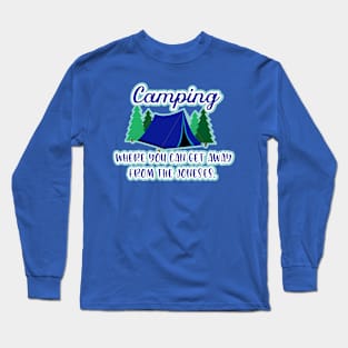 Camping Long Sleeve T-Shirt